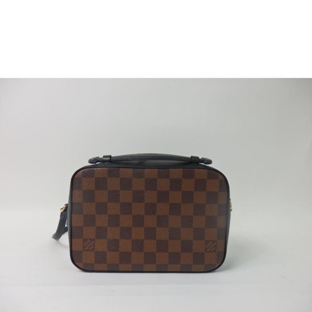 Louis Vuitton Brown Santa Handbag Damier Monica